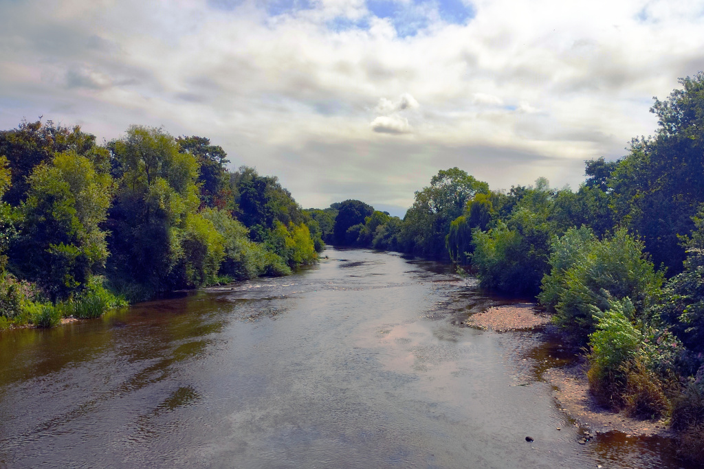 River Exe from Trews Weir Bridge